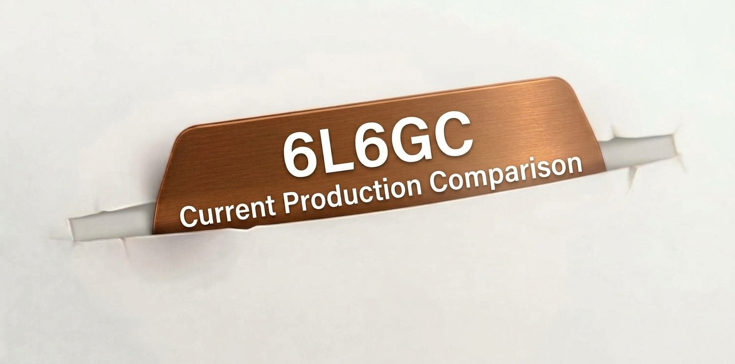 6L6GC current production comparison